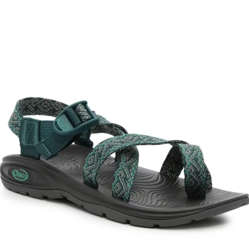 Chacos Zvolv 2 Women’s Sandals Outdoor Waterproof Green Straps Size 11